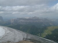 Il gruppo del Sella dalla Marmolada Il gruppo del Sella dalla Marmolada